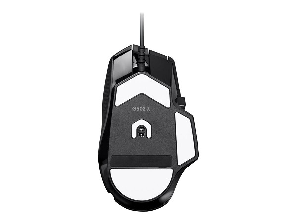 Logitech G G502 X - Maus - optisch - kabelgebunden oben