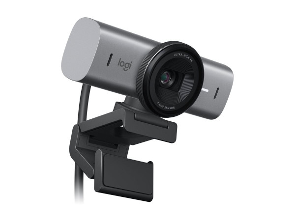 Preview: Logitech MX Brio 705 for Business - Webcam - Farbe hinten