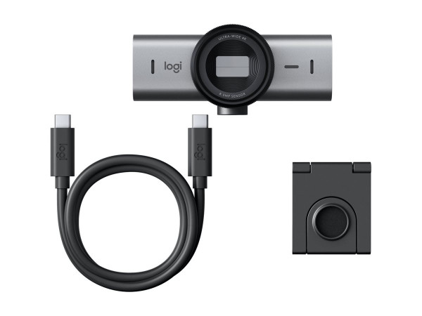 Preview: Logitech MX Brio 705 for Business - Webcam - Farbe links