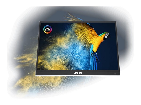 ASUS ZenScreen OLED MQ16AHE - OLED-Monitor - Full vorn links