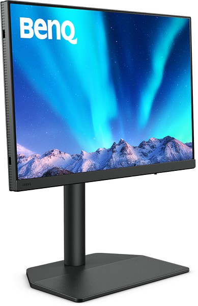 Preview: BenQ 61,2cm SW242Q    16:10 HDMI/DP sb.lift/pivot spk. WQXGA hinten
