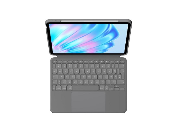 Preview: Logitech Combo Touch - Tastatur und Foliohülle - m hinten