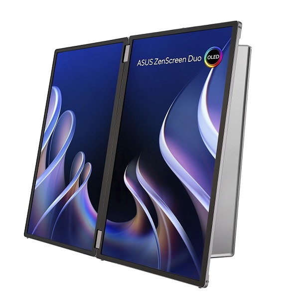 Preview: ASUS ZenScreen Duo OLED MQ149CD Computerbildschirm links