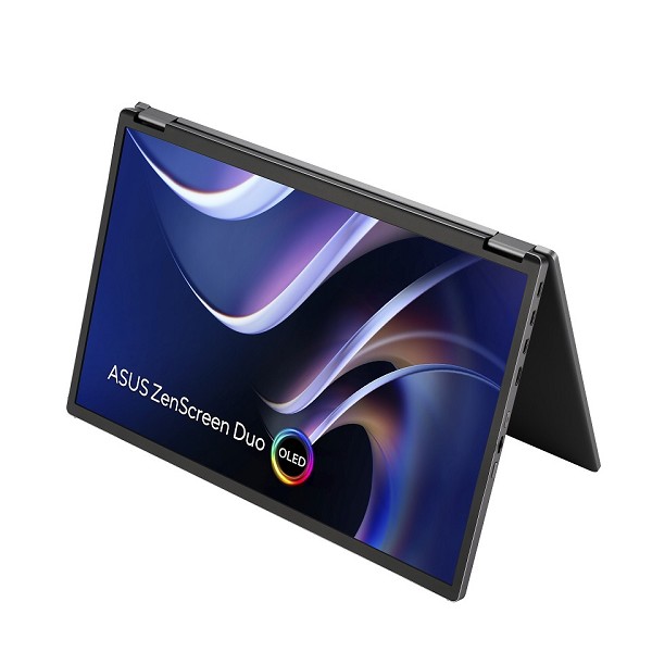 ASUS ZenScreen Duo OLED MQ149CD Computerbildschirm oben