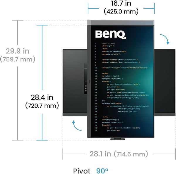 Preview: BenQ RD320UA - LED-Monitor - 4K - 80 cm (31.5