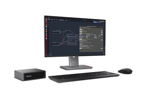 Lenovo ThinkStation PGX CFF 30KL0004GF - NVidia GB vorn rechts