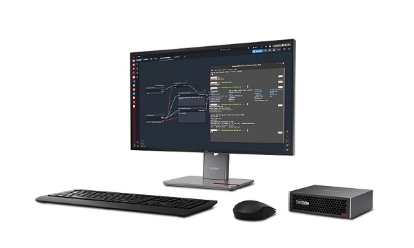 Lenovo ThinkStation PGX CFF 30KL0004GF - NVidia GB vorn links