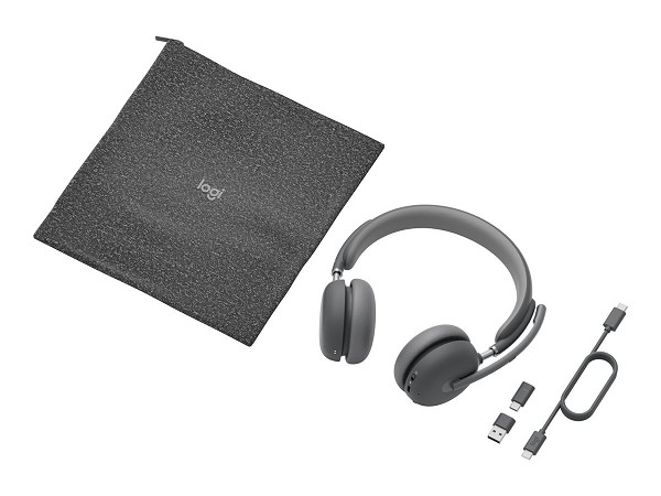 Preview: Logitech Zone Wireless 2 UC - Headset - On-Ear lin links
