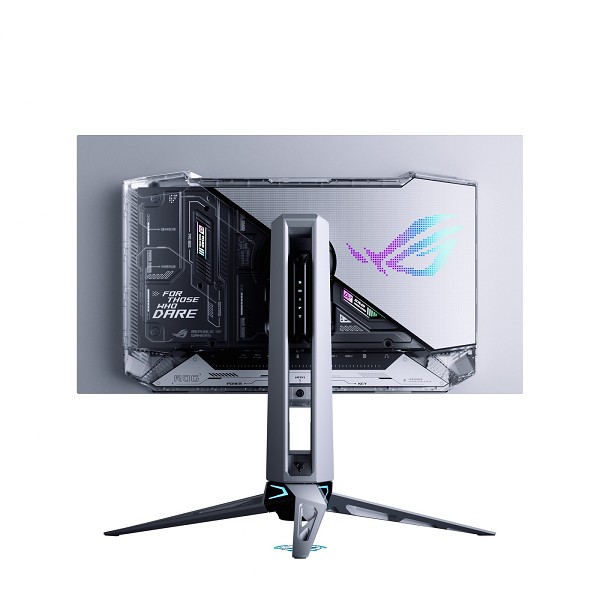 Preview: ASUS ROG Swift OLED PG27AQWP-W Computerbildschirm hinten