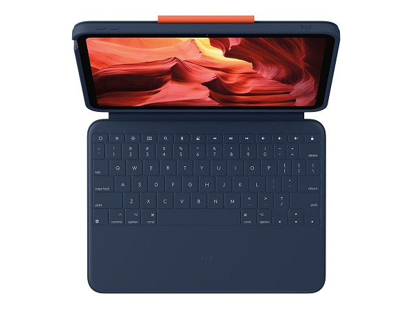 Preview: Logitech Rugged Combo 4 - Tastatur und Foliohülle hinten