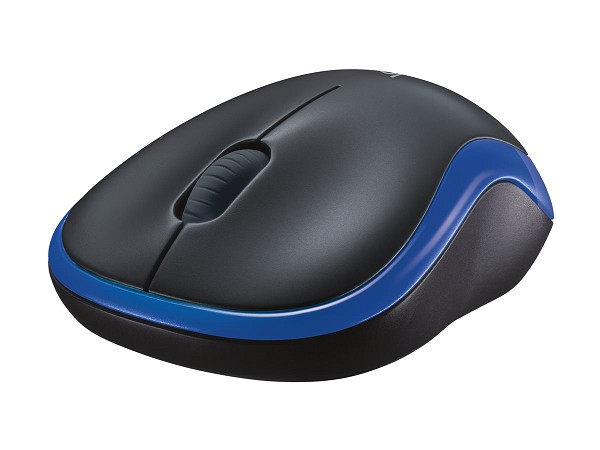Logitech M185 - Maus - optisch - kabellos - 2.4 GH