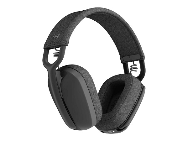 Preview: Logitech Zone Vibe Wireless - Headset - ohrumschli links