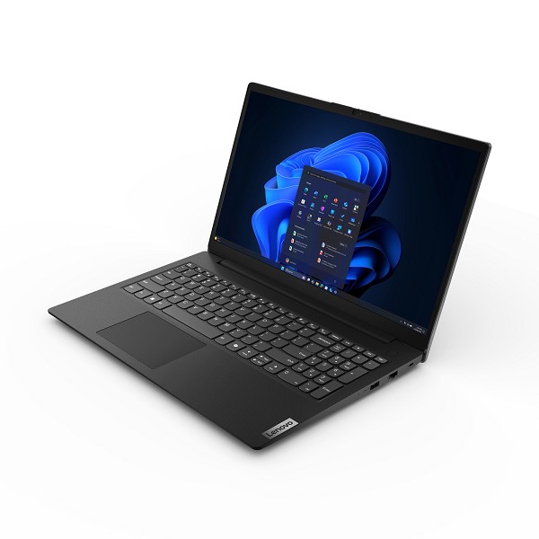 Preview: Lenovo V15 G7 IWC Intel Core 5 320 Laptop 39,6 cm hinten