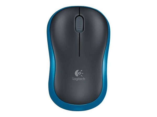 Preview: Logitech M185 - Maus - optisch - kabellos - 2.4 GH hinten