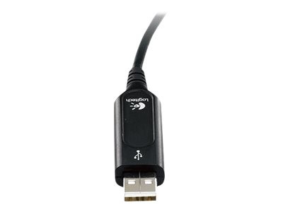 Preview: Logitech USB Headset H390 - Headset - ohrumschließ hinten
