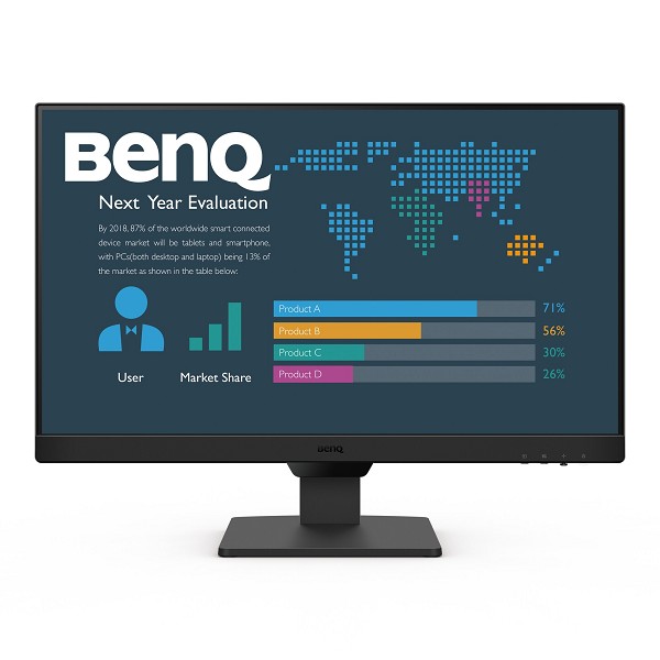 Preview: BenQ 60,5cm BL2490 Größe: 60,5 cm (23,8 Zoll) 16:9 hinten