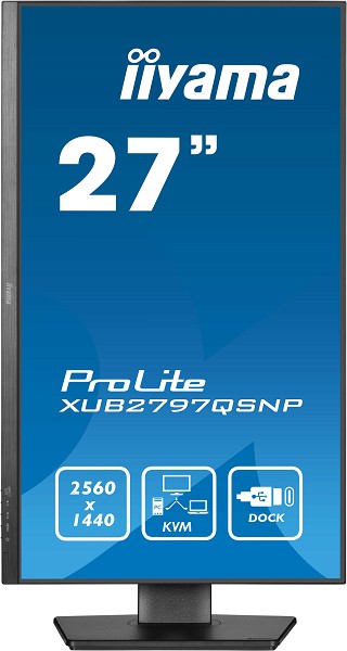 Preview: iiyama ProLite XUB2797QSNP-B1 - LED-Monitor - 68.5 hinten