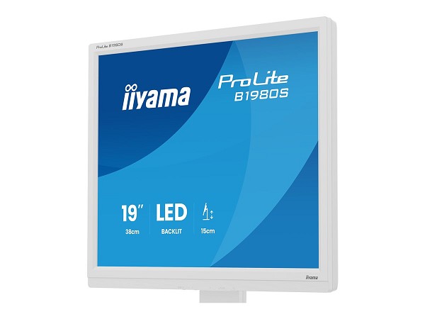 iiyama ProLite B1980S-W1 - LED-Monitor - 48 cm (19 oben