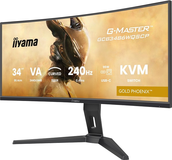 iiyama G-MASTER GCB3486WQSCP-B1 Computerbildschirm innen