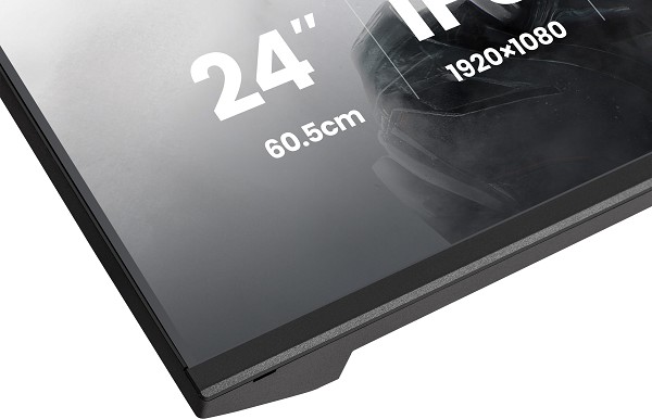 iiyama G-Master G2441HSU-B1 Black Hawk, 23.8" unten