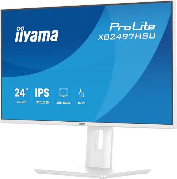 iiyama ProLite XB2497HSU-W1 Computerbildschirm 60, unten