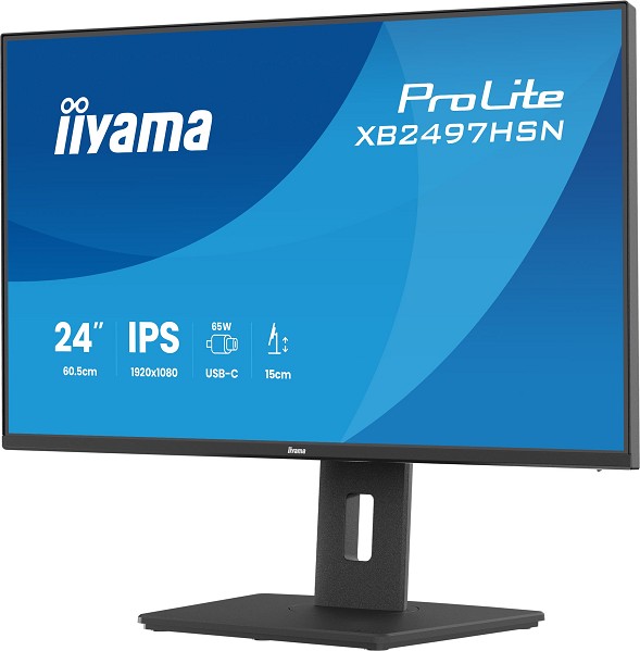 IIYAMA XB2497HSN-B1 - 60,96cm (24") unten