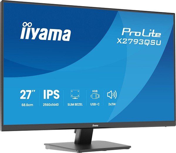 Preview: iiyama ProLite X2793QSU-B1 Computerbildschirm 68,6 rechts