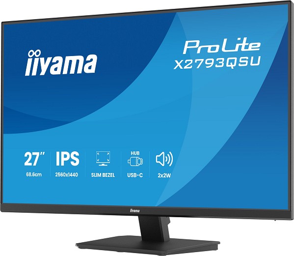 iiyama ProLite X2793QSU-B1 Computerbildschirm 68,6 oben