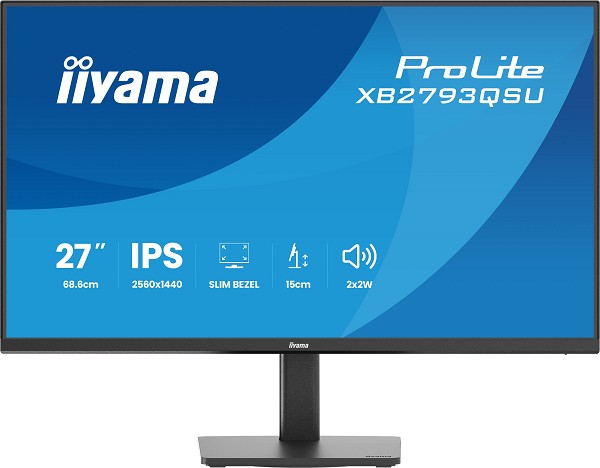 Preview: iiyama ProLite XB2793QSU-B1 Computerbildschirm 68, links