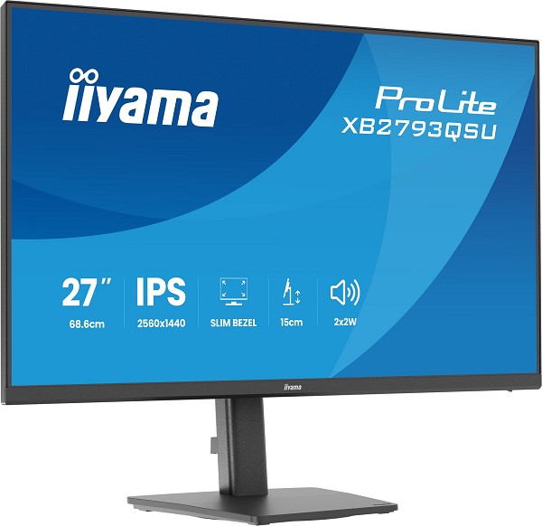 iiyama ProLite XB2793QSU-B1 Computerbildschirm 68, oben