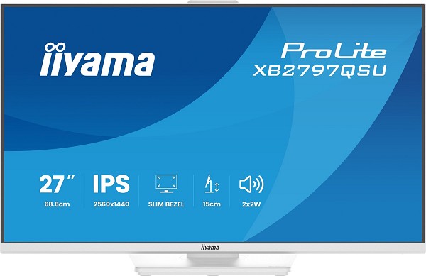 iiyama ProLite XB2797QSU-W1 - 68,6 cm (27") 2560 x unten