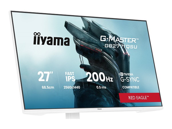 Preview: Iiyama G-MASTER Red Eagle GB2771QSU-W1 - LCD-Monit rechts