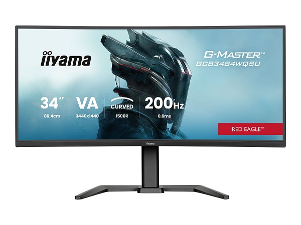 Iiyama G-MASTER Red Eagle GCB3484WQSU-B2 - LED-Mon