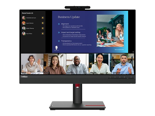 Preview: Lenovo ThinkVision T24v-30 - LED-Monitor - Full HD (1080p) - hinten