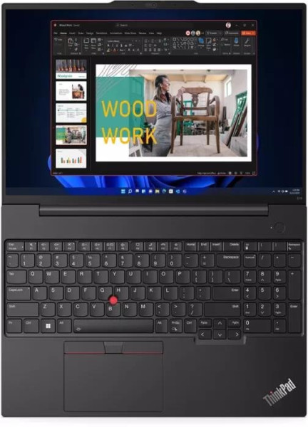 Lenovo ThinkPad E16 G1 Graphite Black, Ryzen 7 773 hinten