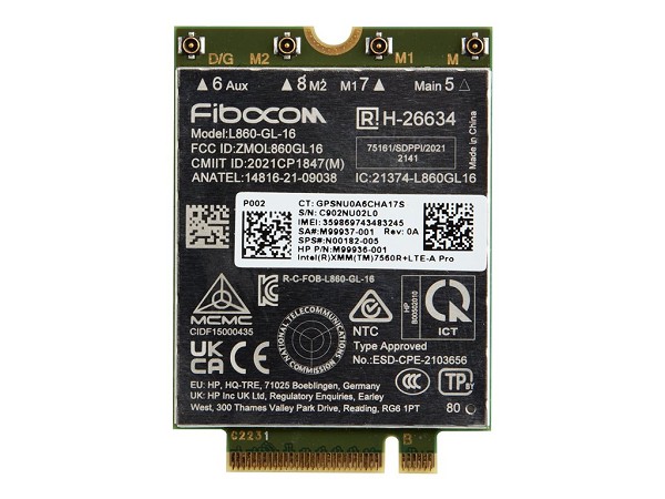 HP - drahtloses Mobilfunkmodem - 4G LTE Advanced P