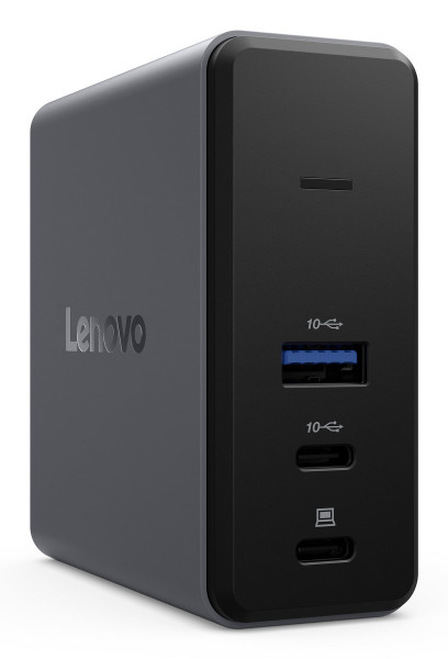 Preview: Lenovo X9 Charging GaN Dock Kabelgebunden USB 3.2 hinten
