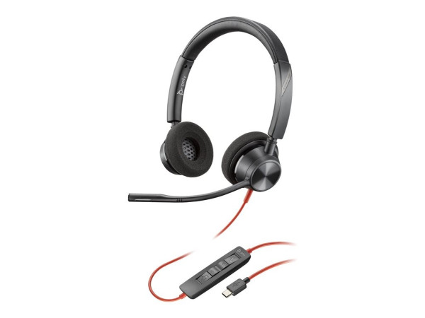 Poly Blackwire 3320 - Headset  vorne