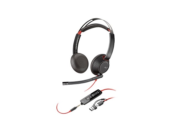 Poly Blackwire 5220 - Headset - On-Ear - kabelgebu