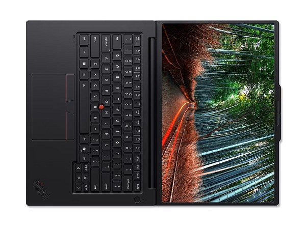 Preview: Lenovo Campus ThinkPad P14s Gen 7 - AMD Ryzen AI 7 PRO 450 - hinten