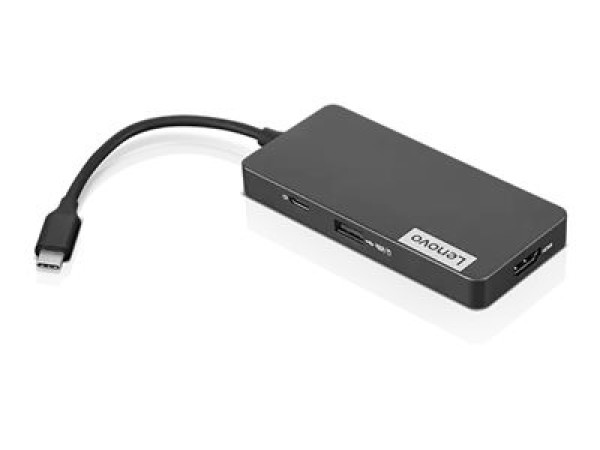 Preview: Lenovo USB-C 7-in-1 Hub - Dockingstation - USB-C r rechts