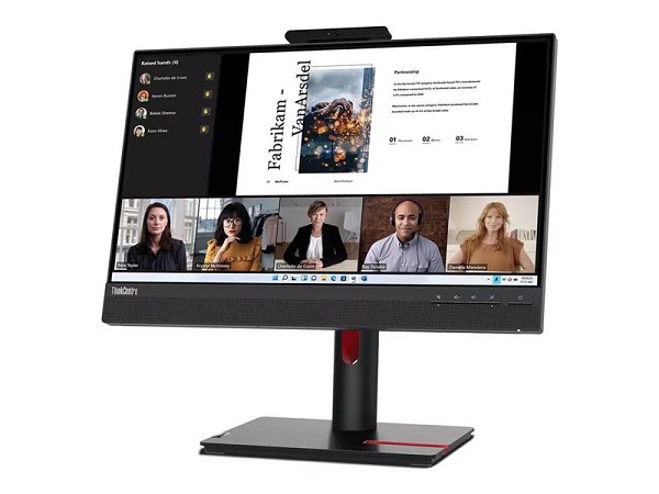 Preview: Lenovo ThinkCentre Tiny-in-One 22 Gen 5 - LED-Moni hinten
