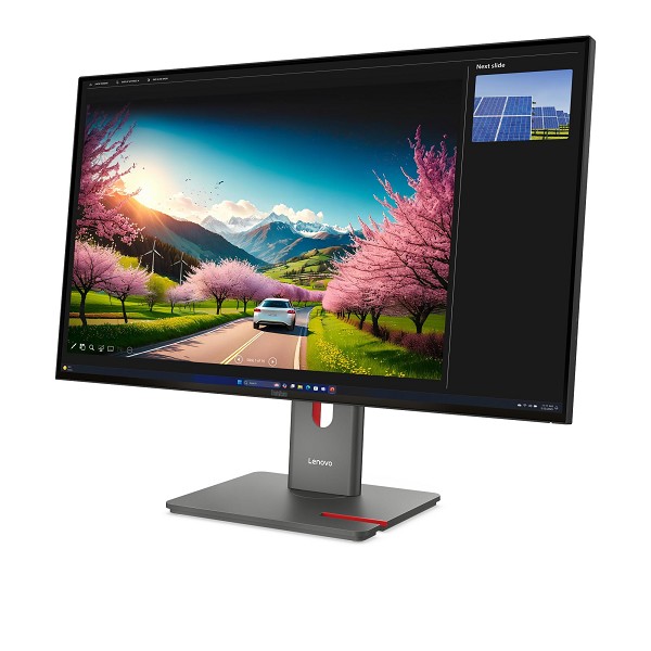 Lenovo Campus ThinkVision P32UD-40 – 31,5 Zoll UHD IPS Monit links