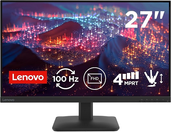 Lenovo Campus L27-41, 27 Zoll FHD IPS, 100Hz, 300cd/m², HDMI, VGA 491