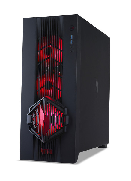 Preview: Acer NITRO 70 AMD AMD Ryzen™ 7 9800X3D 32 GB DDR5- hinten