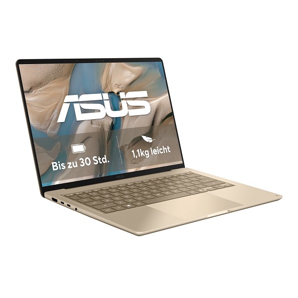 Preview: ASUS Zenbook 14 UX3480QA-U1157W Copilot+ PC Snapdr hinten