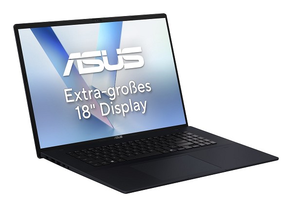 Preview: ASUS Vivobook 18 M1807GA-S8013W Copilot+ PC AMD Ry hinten