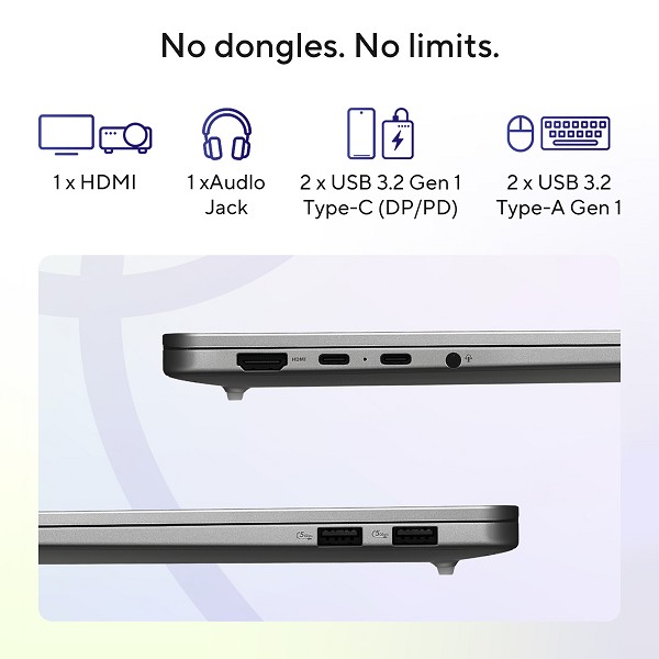 ASUS Vivobook S16 S5652MA-TK092W Intel Core 7 350 oben