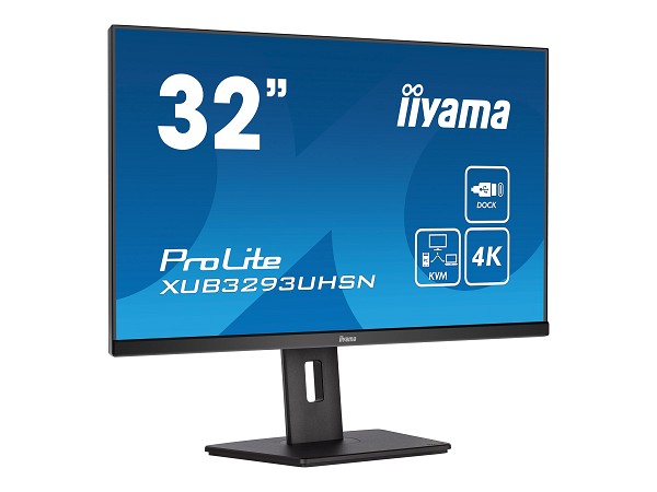 Preview: Iiyama ProLite XUB3293UHSN-B5 - LED-Monitor - 80 c rechts