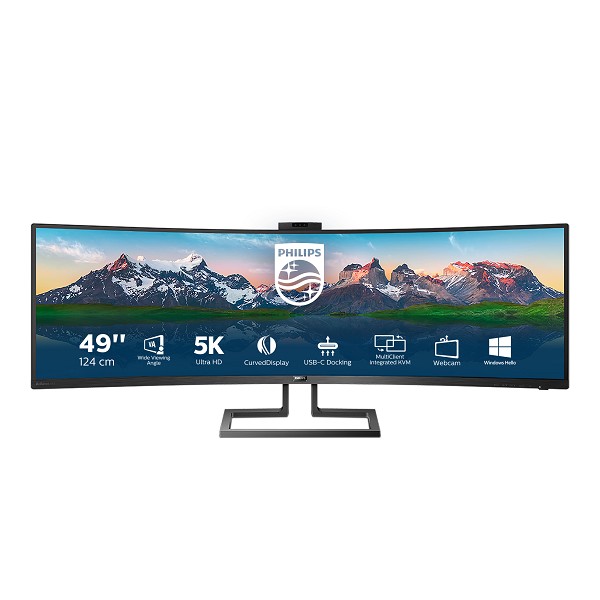 Philips P Line Curved SuperWide-LCD-Display im For
